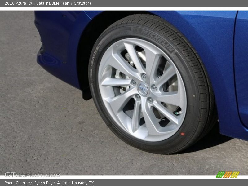 Catalina Blue Pearl / Graystone 2016 Acura ILX