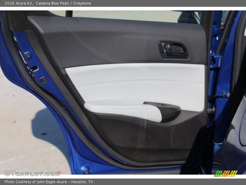 Catalina Blue Pearl / Graystone 2016 Acura ILX