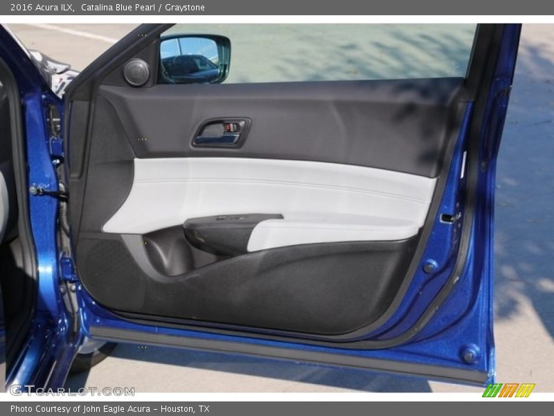 Catalina Blue Pearl / Graystone 2016 Acura ILX