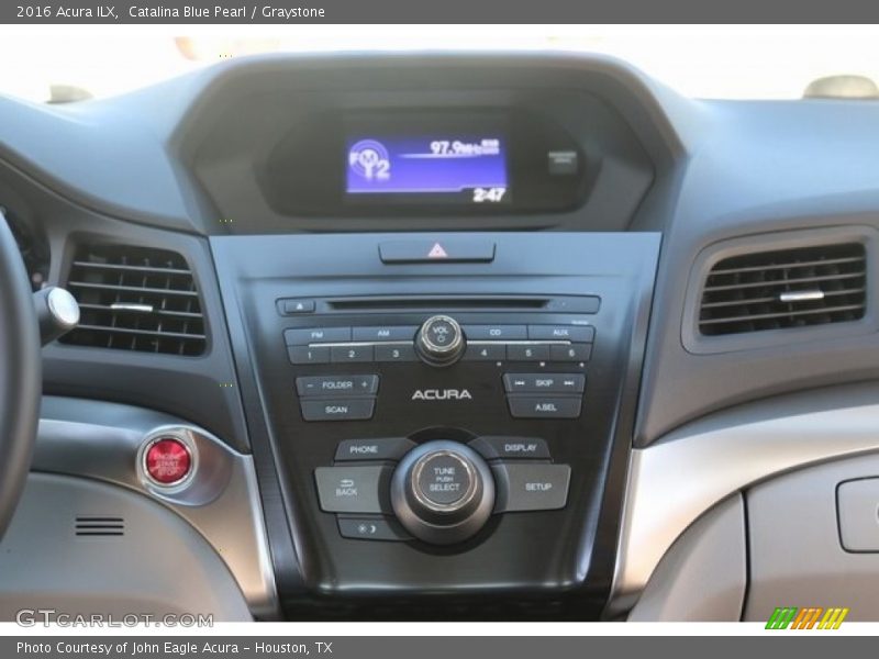 Catalina Blue Pearl / Graystone 2016 Acura ILX