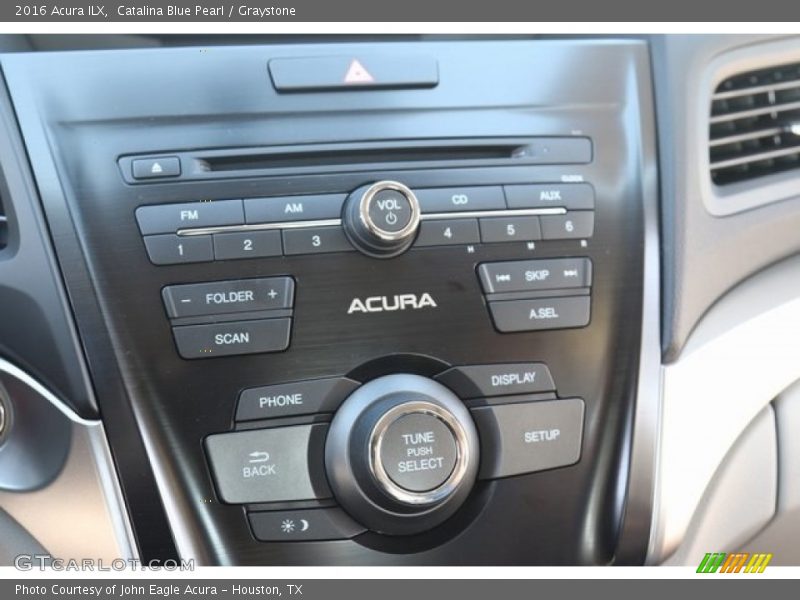 Catalina Blue Pearl / Graystone 2016 Acura ILX