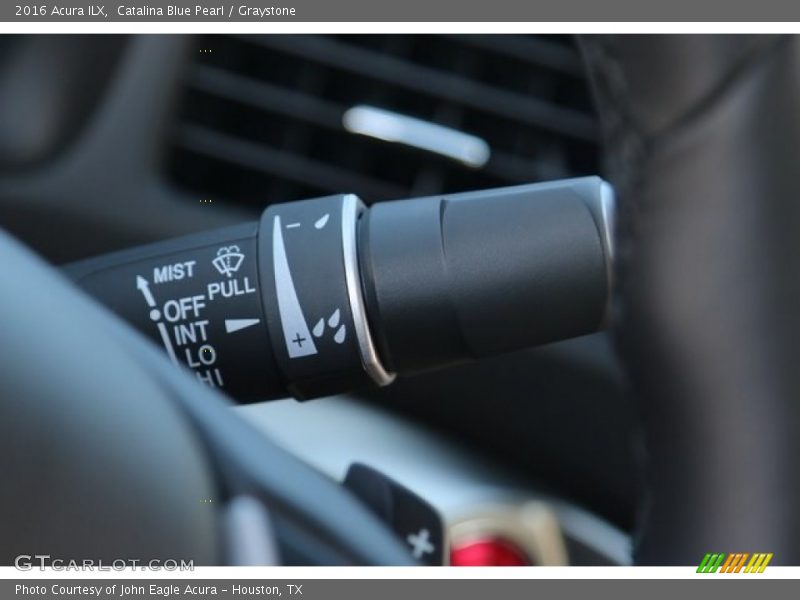 Catalina Blue Pearl / Graystone 2016 Acura ILX