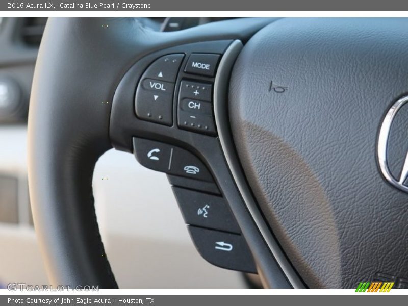 Catalina Blue Pearl / Graystone 2016 Acura ILX