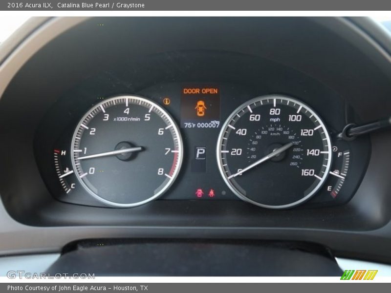 Catalina Blue Pearl / Graystone 2016 Acura ILX