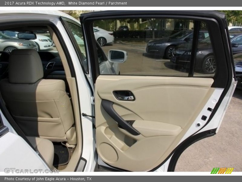 White Diamond Pearl / Parchment 2017 Acura RDX Technology AWD