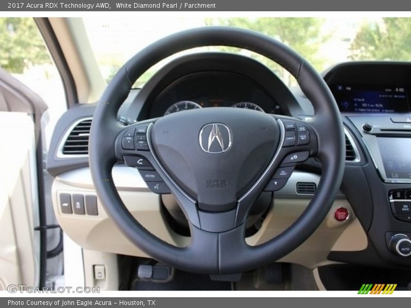 White Diamond Pearl / Parchment 2017 Acura RDX Technology AWD