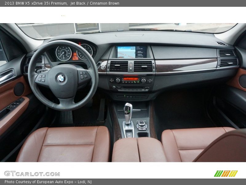 Jet Black / Cinnamon Brown 2013 BMW X5 xDrive 35i Premium