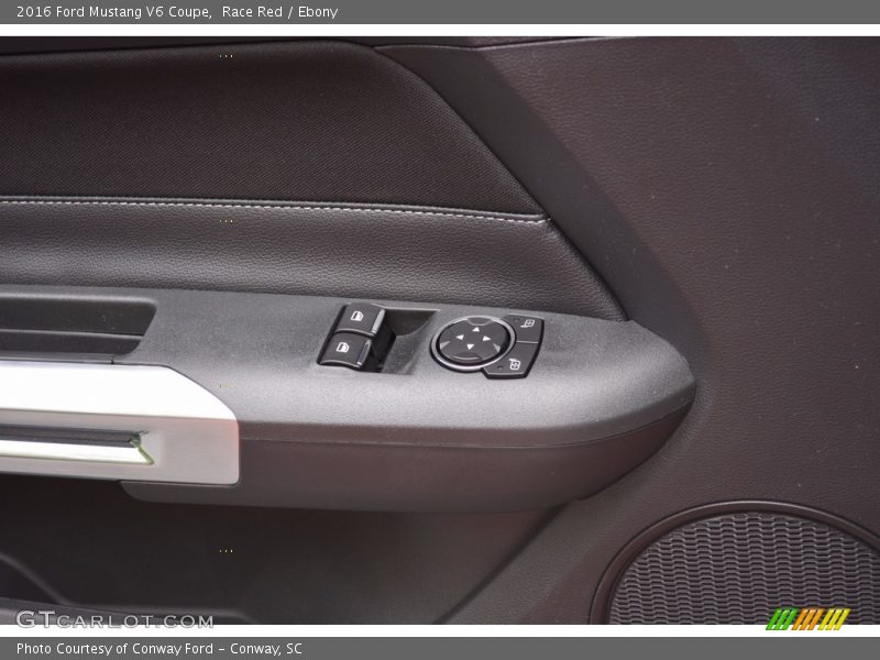 Race Red / Ebony 2016 Ford Mustang V6 Coupe