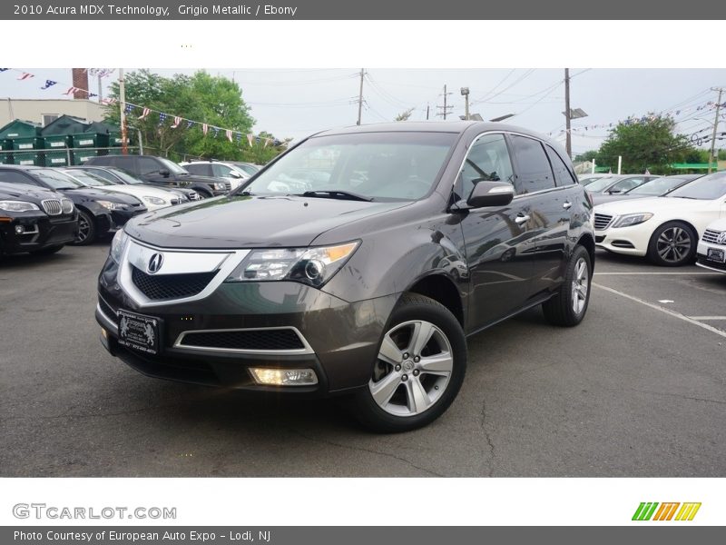 Grigio Metallic / Ebony 2010 Acura MDX Technology