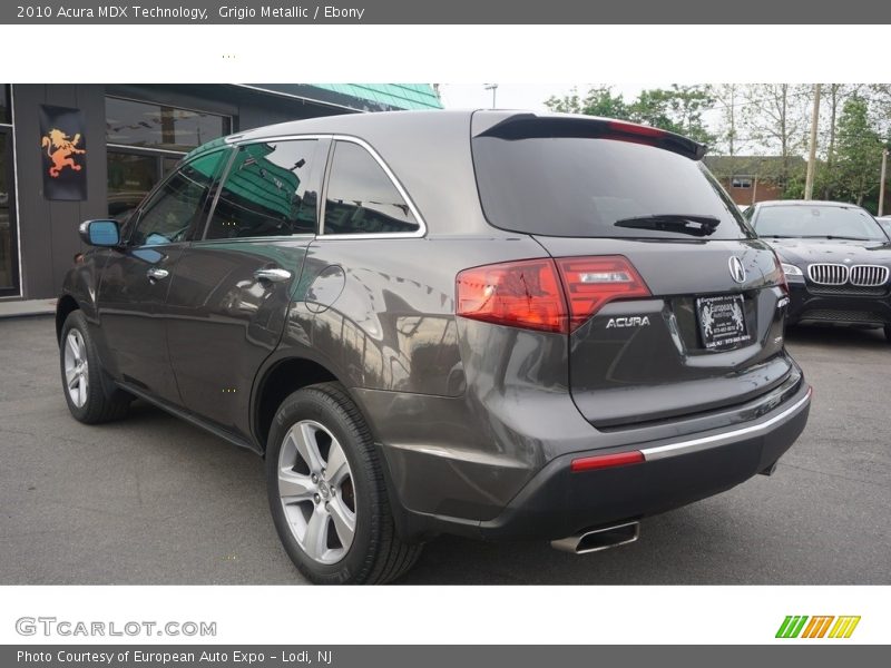 Grigio Metallic / Ebony 2010 Acura MDX Technology