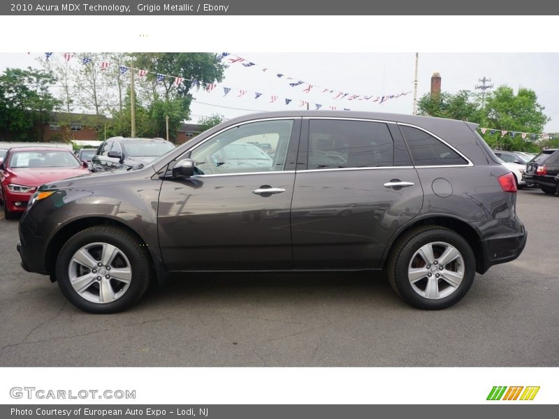 Grigio Metallic / Ebony 2010 Acura MDX Technology