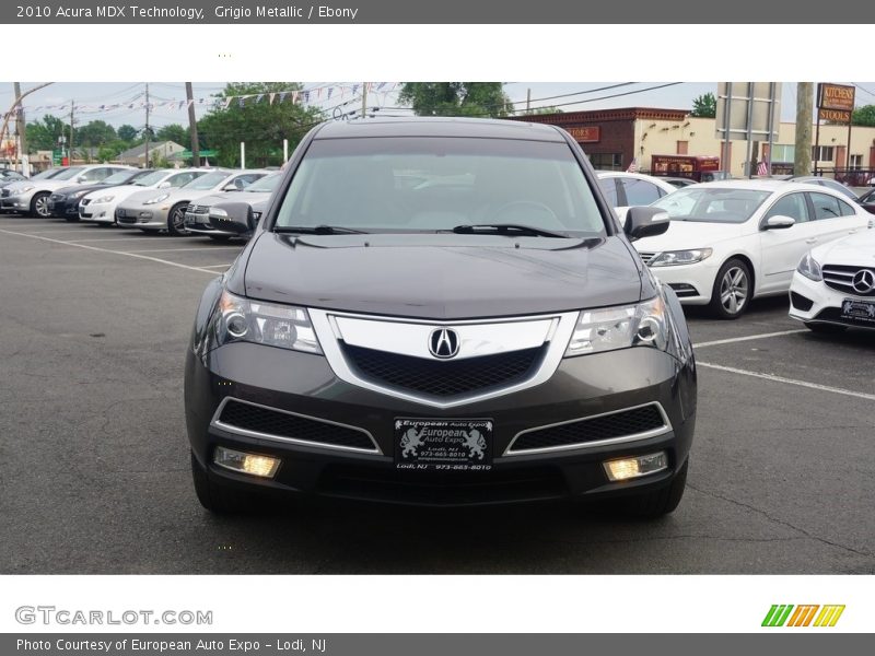 Grigio Metallic / Ebony 2010 Acura MDX Technology