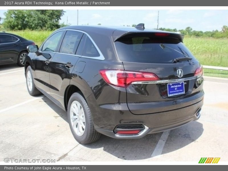 Kona Coffee Metallic / Parchment 2017 Acura RDX Technology