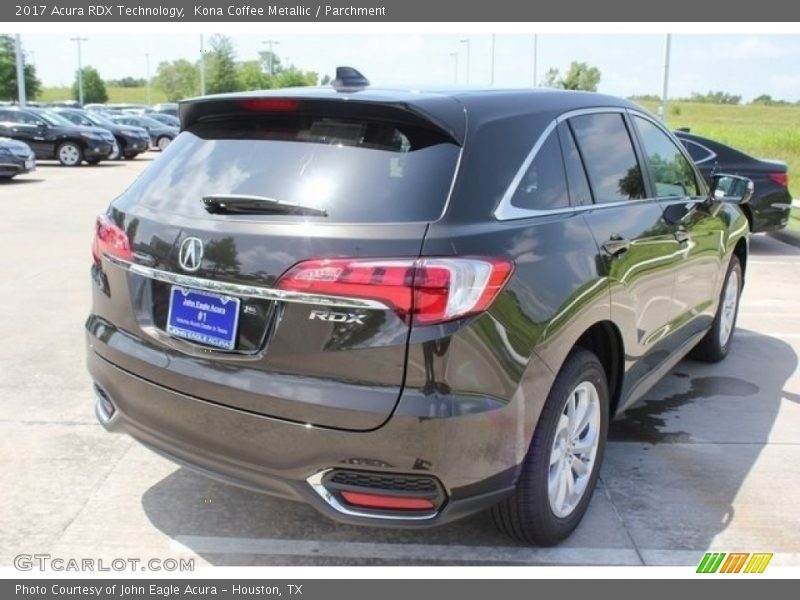 Kona Coffee Metallic / Parchment 2017 Acura RDX Technology