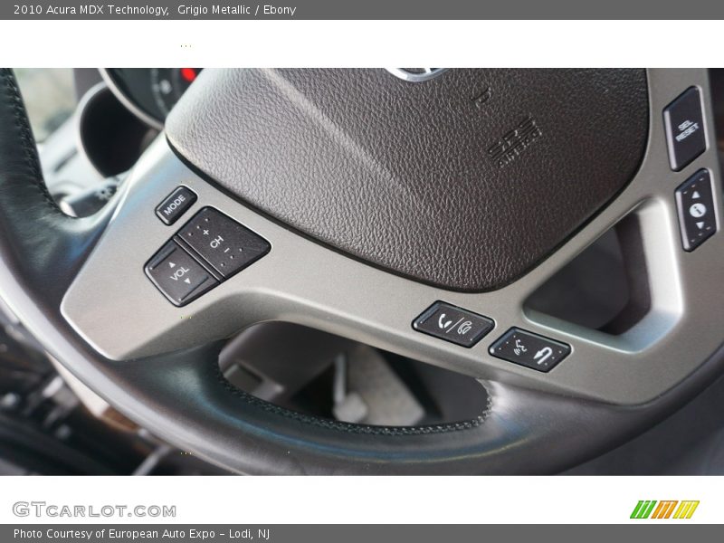 Grigio Metallic / Ebony 2010 Acura MDX Technology