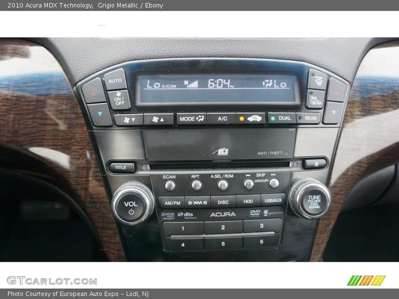 Grigio Metallic / Ebony 2010 Acura MDX Technology