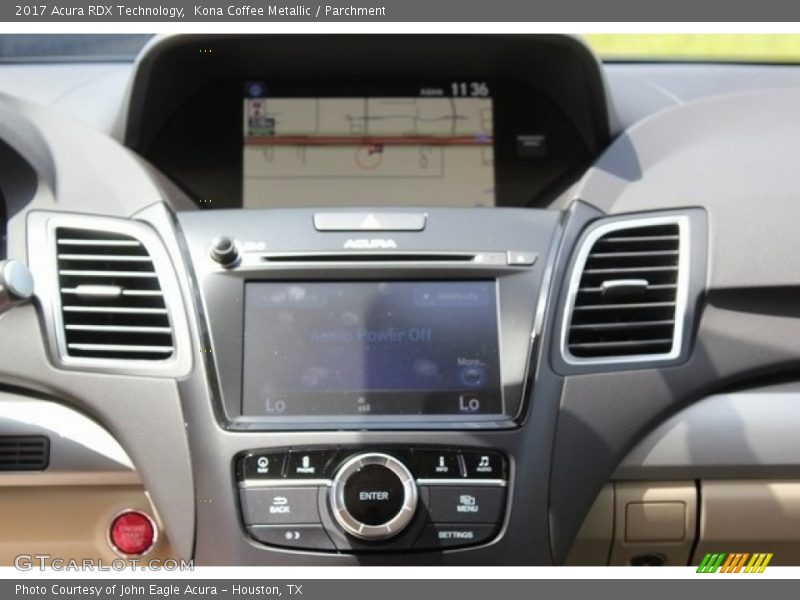 Kona Coffee Metallic / Parchment 2017 Acura RDX Technology