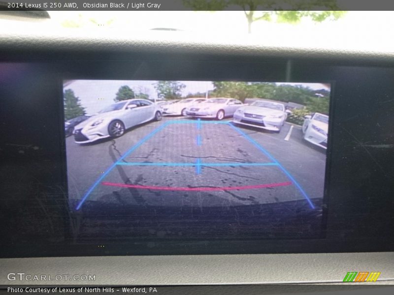 Obsidian Black / Light Gray 2014 Lexus IS 250 AWD