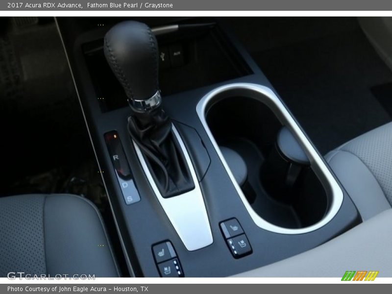 Fathom Blue Pearl / Graystone 2017 Acura RDX Advance