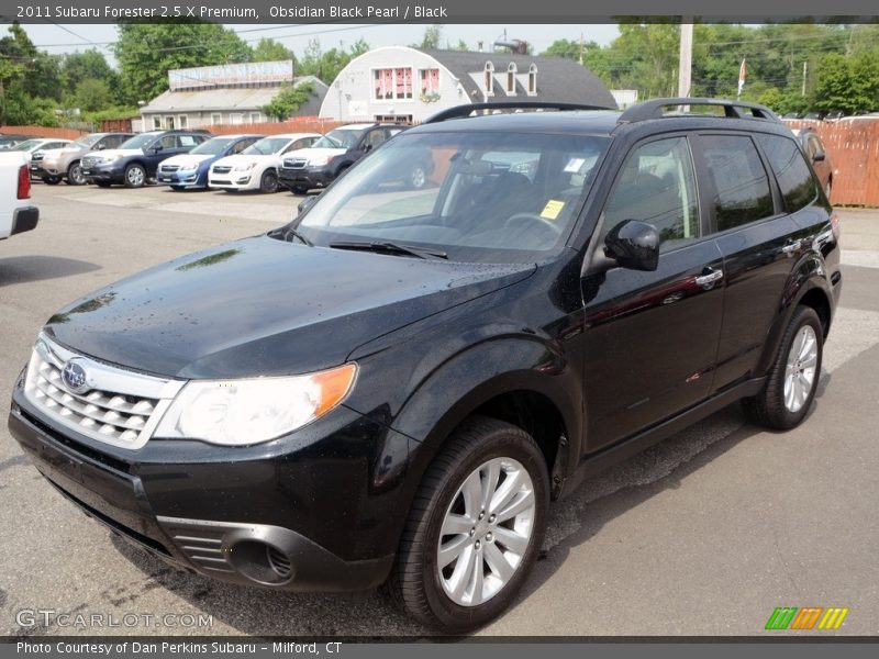 Obsidian Black Pearl / Black 2011 Subaru Forester 2.5 X Premium
