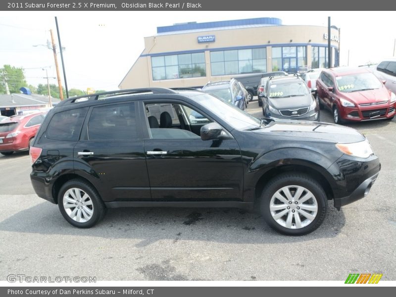 Obsidian Black Pearl / Black 2011 Subaru Forester 2.5 X Premium