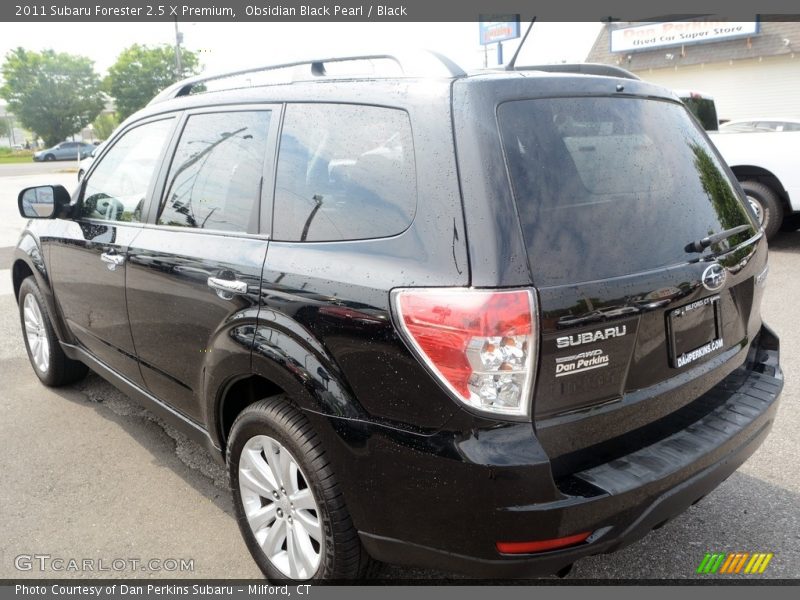 Obsidian Black Pearl / Black 2011 Subaru Forester 2.5 X Premium