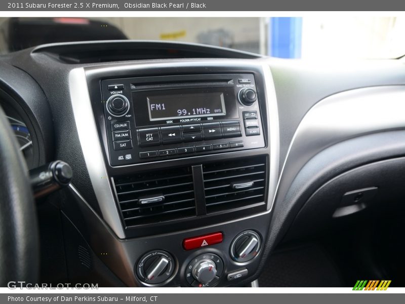 Obsidian Black Pearl / Black 2011 Subaru Forester 2.5 X Premium