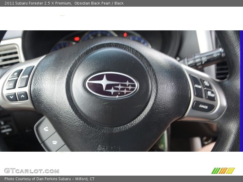 Obsidian Black Pearl / Black 2011 Subaru Forester 2.5 X Premium