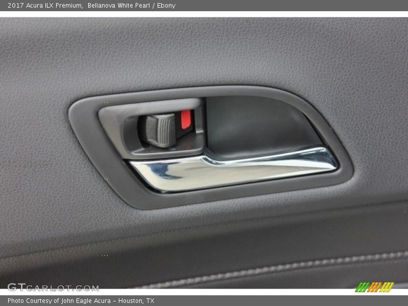 Bellanova White Pearl / Ebony 2017 Acura ILX Premium