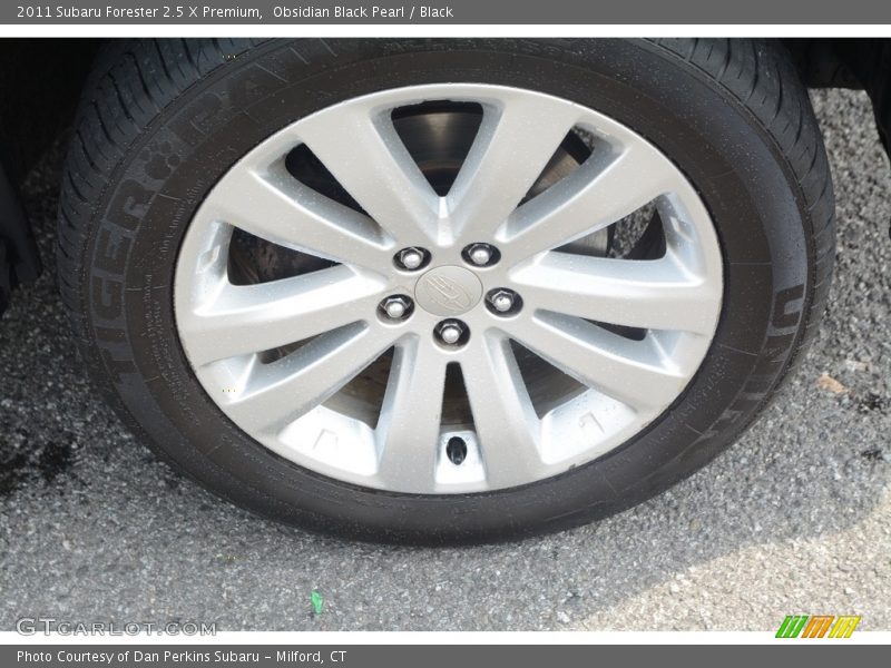 Obsidian Black Pearl / Black 2011 Subaru Forester 2.5 X Premium