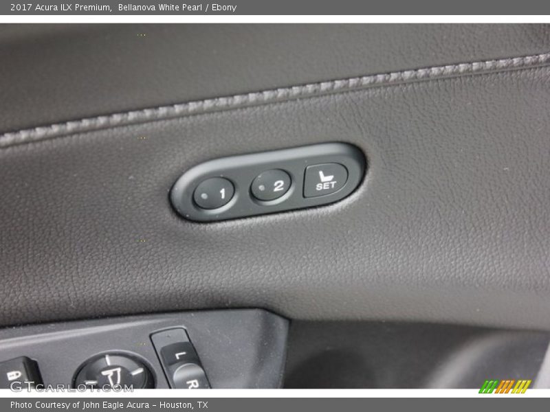Bellanova White Pearl / Ebony 2017 Acura ILX Premium