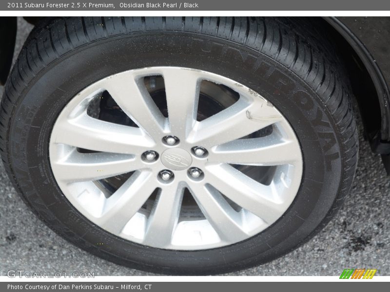 Obsidian Black Pearl / Black 2011 Subaru Forester 2.5 X Premium