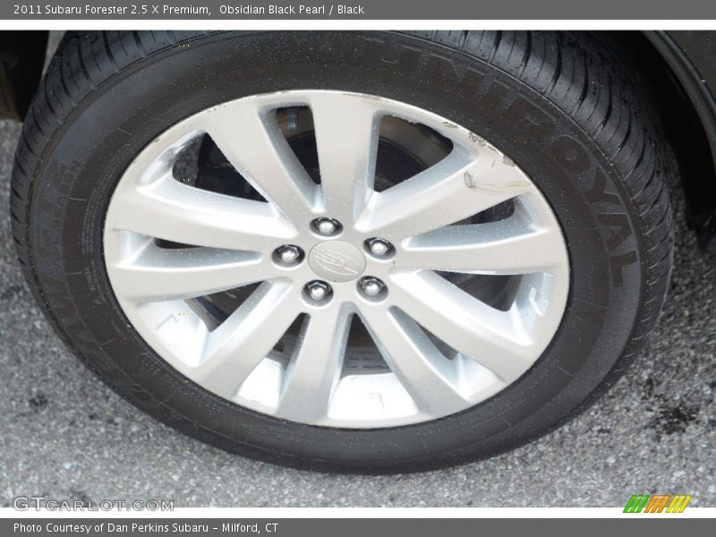 Obsidian Black Pearl / Black 2011 Subaru Forester 2.5 X Premium