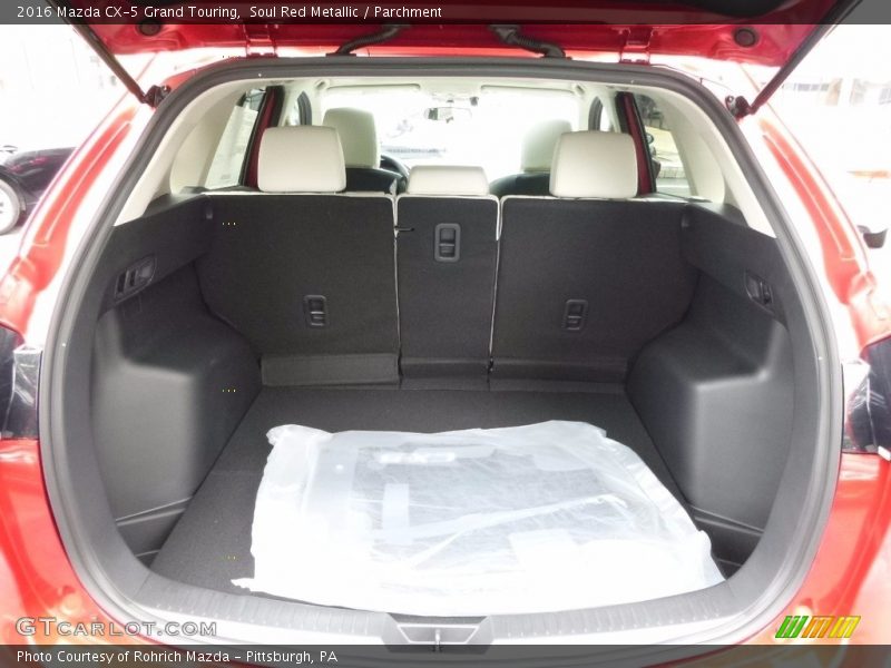 Soul Red Metallic / Parchment 2016 Mazda CX-5 Grand Touring