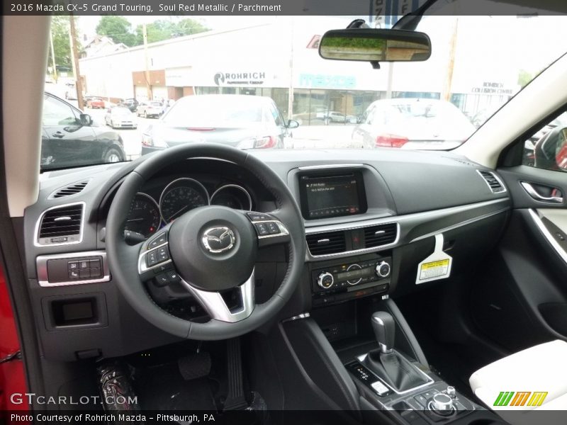 Soul Red Metallic / Parchment 2016 Mazda CX-5 Grand Touring