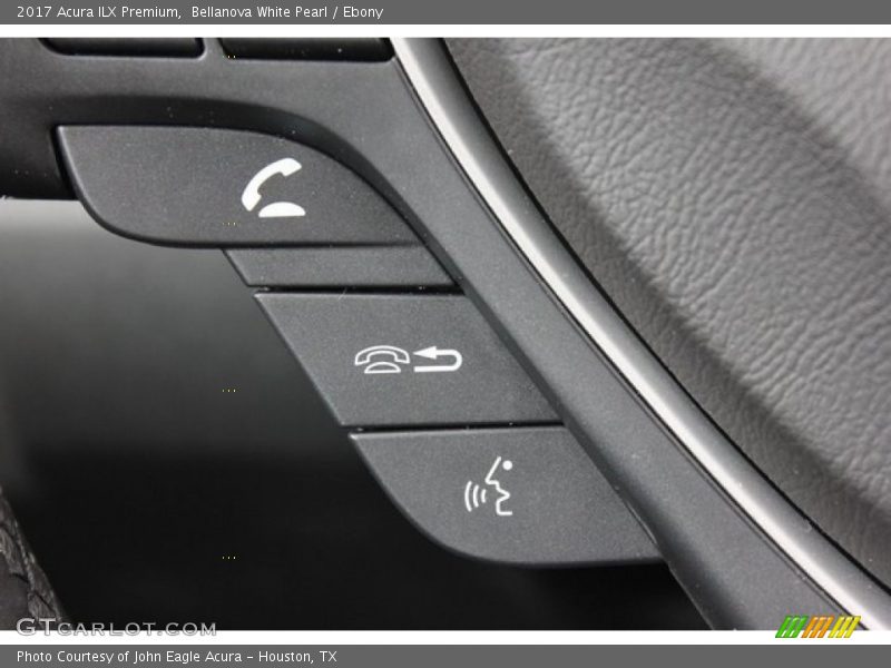 Bellanova White Pearl / Ebony 2017 Acura ILX Premium