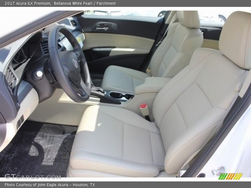 Front Seat of 2017 ILX Premium