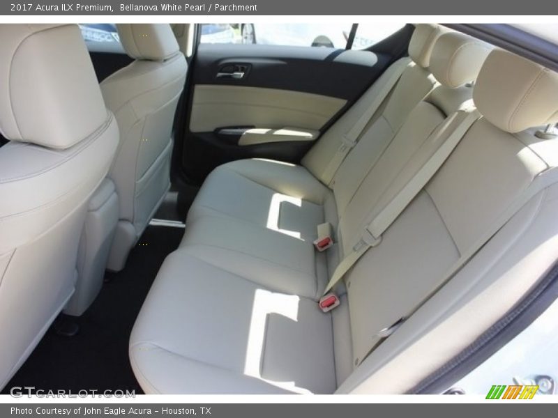 Rear Seat of 2017 ILX Premium