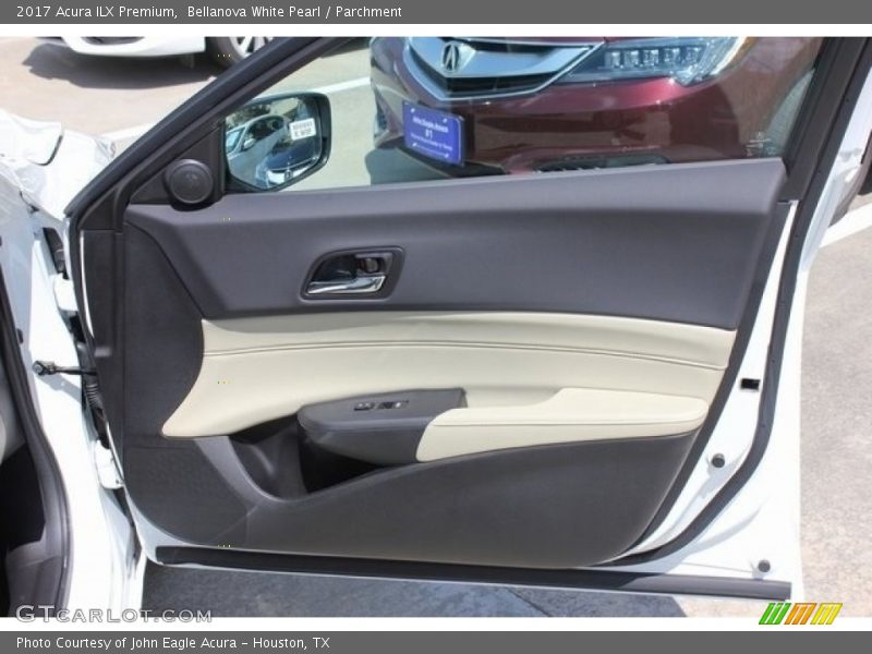 Bellanova White Pearl / Parchment 2017 Acura ILX Premium