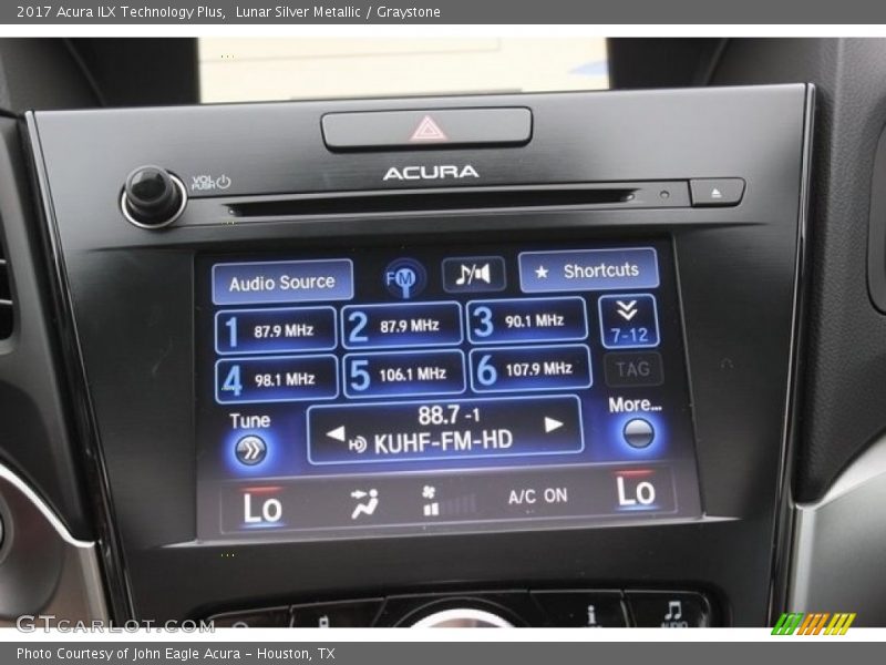 Lunar Silver Metallic / Graystone 2017 Acura ILX Technology Plus