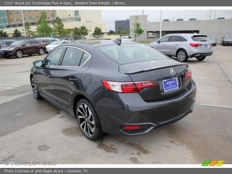 Modern Steel Metallic / Ebony 2017 Acura ILX Technology Plus A-Spec