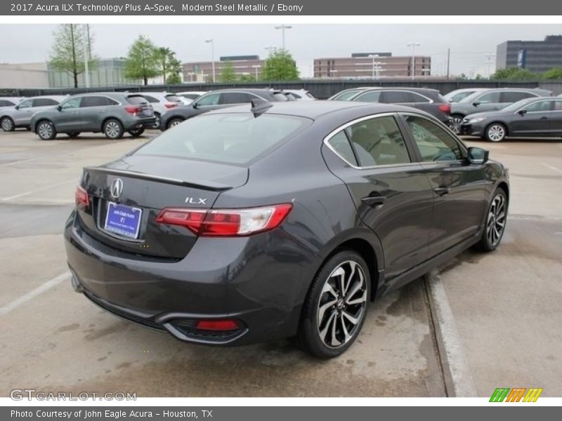 Modern Steel Metallic / Ebony 2017 Acura ILX Technology Plus A-Spec