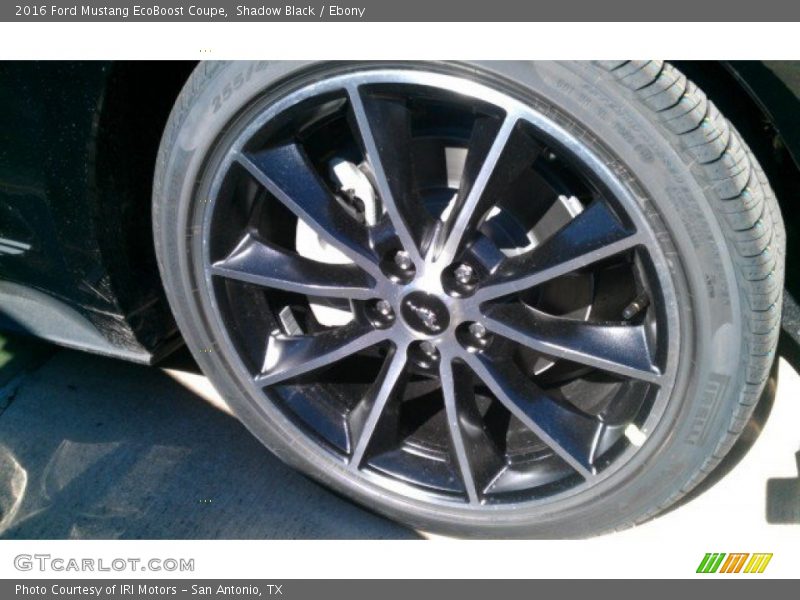 Shadow Black / Ebony 2016 Ford Mustang EcoBoost Coupe