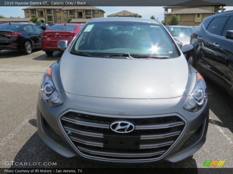 Galactic Gray / Black 2016 Hyundai Elantra GT