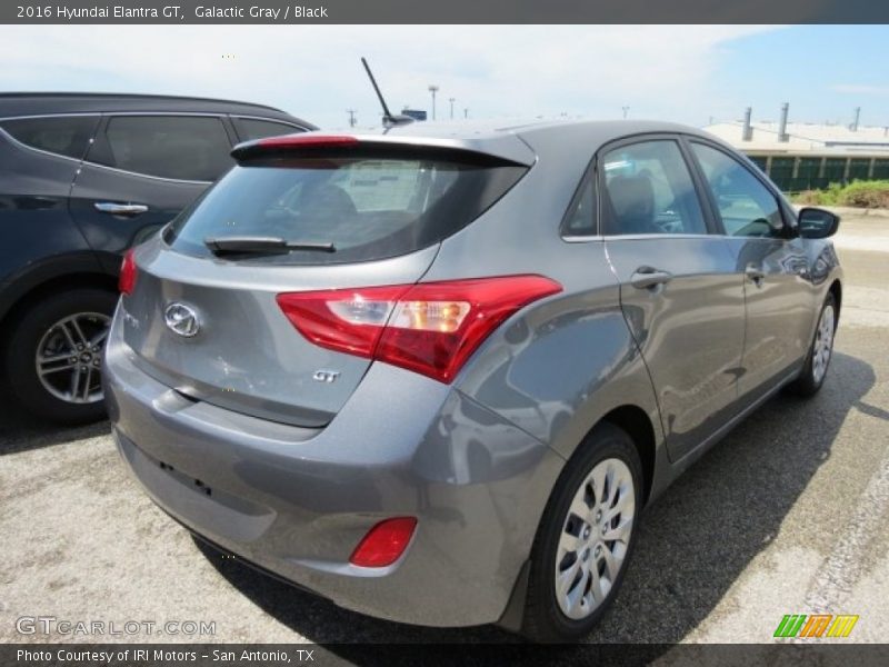 Galactic Gray / Black 2016 Hyundai Elantra GT