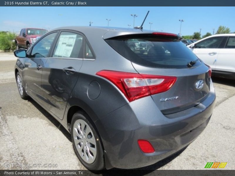 Galactic Gray / Black 2016 Hyundai Elantra GT