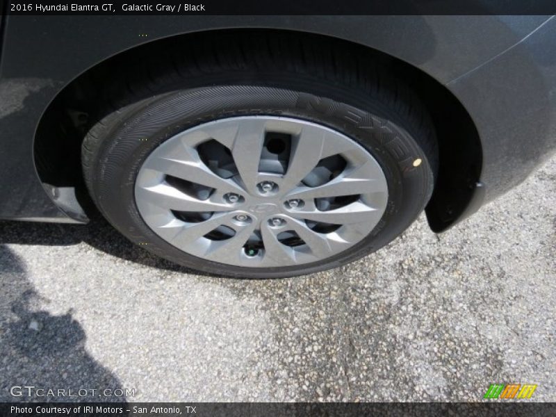 Galactic Gray / Black 2016 Hyundai Elantra GT