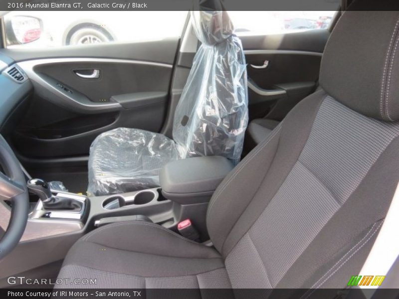 Galactic Gray / Black 2016 Hyundai Elantra GT