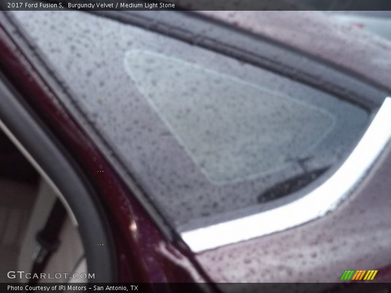 Burgundy Velvet / Medium Light Stone 2017 Ford Fusion S