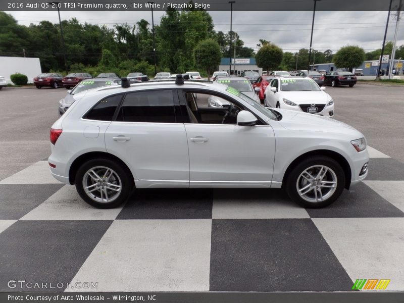 Ibis White / Pistachio Beige 2016 Audi Q5 2.0 TFSI Premium quattro